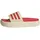 Adidas Adilette Platform Slides RUTSCHEN, Warm Vanilla/semi Lucid Red