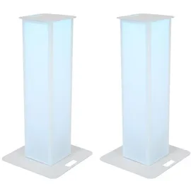 Eurolite 2x Stage Stand 150cm weiß