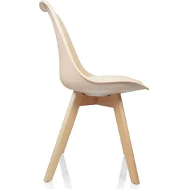 HJH Office SCANDI Kunststoff Beige