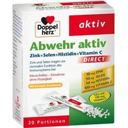 Doppelherz Abwehr Aktiv Direct Zink+selen+histidin 20 ST