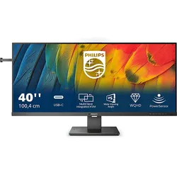 PHILIPS 40B1U5600 40 Zoll UWQHD Monitor (4 ms Reaktionszeit