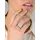 Rafaela Donata Ring schwarz | silber 52