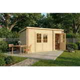 Alpholz Gartenhaus Maria 4,50 x 2,50 m Beige