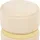 Beliani Pouf mit Stauraum Samtstoff Creme 2er Set MEDFORD