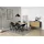 Actona Seaford 160 x 74 x 80 cm schwarz