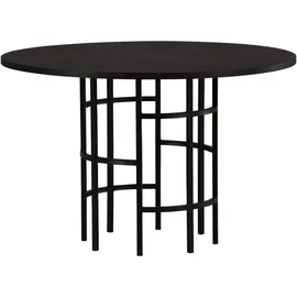 Livetastic Esstisch, Copenhagen Ø ca. 115 cm, Schwarz,
