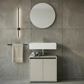 KADIMA DESIGN Waschbeckenunterschrank 63 x 0 x 0 cm Steingrau