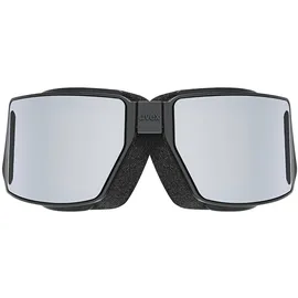 Uvex mtn tour black matt mirror silver - one size