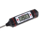 Digitales Fleischthermometer Bratenthermometer Küchenthermometer Backofenthermometer LCD für Einstich Lebensmittel BBQ Kochen Grillen Fleisch Backen