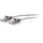 C2G 0,3 m Cat6a ungeschirmtes (UTP) flaches Ethernet Patchkabel mit Rastnasenschutz – grau