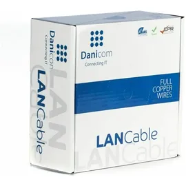 DSIT Danicom CAT6 UTP 100m Außenkabel Starrleiter - PE (Fca),