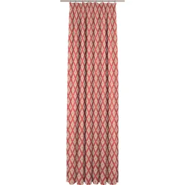 ADAM Audio Vorhang ADAM "Maroccan Shiraz Light" Gr. 3, rot, B:145cm H:225cm, Jacquard, Baumwolle (Bio-Baumwolle), Gardinen, aus 100% Bio-Baumwolle