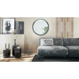 Vladon Globe 80 x 80 cm Grau