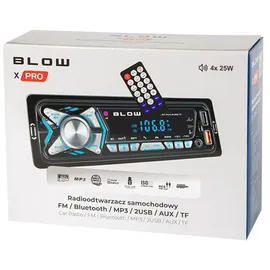 Blow X-PRO MP3/USB/Micro-USB/BLUETOOTH-Radio Auto Schwarz