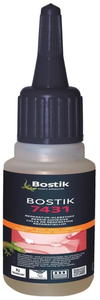 Bostik 7431 Cyanacrylatklebstoff Sekundenkleber 20g Flasche farblos