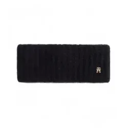 Tommy Hilfiger für Damen. AW0AW16845 Marine Monoplay Stirnband (OSFA), Lässig, Acryl