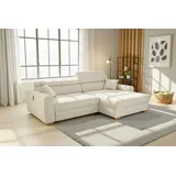 Jockenhöfer Ecksofa Stoff Beige