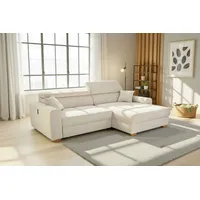Jockenhöfer Ecksofa Stoff Beige