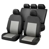 CarComfort Autositzbezug-set Belmont Schwarz-grau - Carcomfort