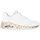 SKECHERS Uno - Loving Love Damen white durabuck/rose gold print trim 36