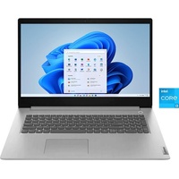 Lenovo IdeaPad 3 17ITL6 Notebook (43,94 cm/17,3 Zoll, Intel Core i3 1115G4, UHD Graphics, 512 GB SSD) silberfarben 