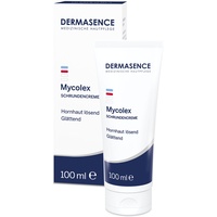 DERMASENCE Mycolex Schrundencreme, 100 ml - Hornlösende Spezialpflege für verdickte Hautareale besonders an den Füßen - verringert Rauigkeit und Risse - parfümfrei