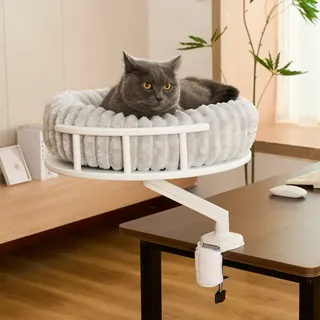 Katzenplattform 'Levi' - Weiß