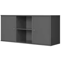 Hammel Furniture Sideboard »Mistral, Hochwertig Schrank, hängend/stehend montierbar«, Anthrazit, , 97457537-0 B/H/T: 133 cm x 61 cm x 42 cm,