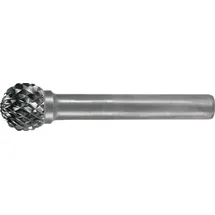 tecwerk Frässtift KUD D.6mm Kopf-L.5mm Schaft-D.6mm HM Verz.Kreuz