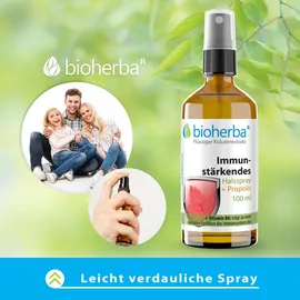 BIOHERBA R Immunstärkendes Halsspray mit Propolis 50 ml