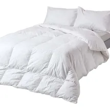 Homescapes Winterbettdecke – Entenfedern & Daunen, Wärmeklasse 4, 260 x 220 cm