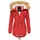 Navahoo Damen Hochwertiger Wintermantel Winterparka mit großem Kunstfell La Viva