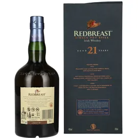 Redbreast 21 Years Old Single Pot Still Irish 46% vol 0,7 l Geschenkbox