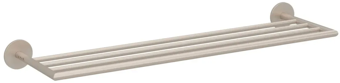 VitrA Origin Handtuchhalter mit 4 Querstangen Wandmontage Breite 600 mm Nickel gebürstet,A4489934 A4489934