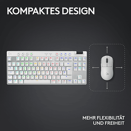 Logitech G Pro X TKL DE weiß