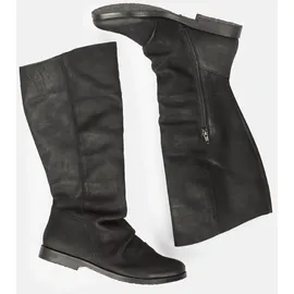 felmini wide fit Stiefel Stiefel Leder | Schwarz 40
