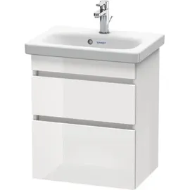 Duravit Waschtischunterschrank 2 Auszüge 50 x 61 x 36,8 cm Eiche Schwarz Matt