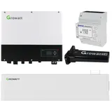 Growatt SPH3600 0% MwSt §12 III UstG 3,6kW Hybrid-Wechselrichter mit AXE 5.0L So...