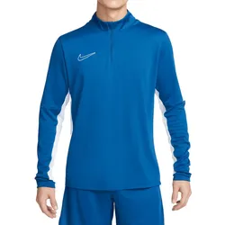 NIKE Academy Herren nachhaltiger Trainings-Pullover mit DRI-FIT-Technologie leichtes Sport-Shirt Fitness-Longsleeve DX4294-476 Blau/Weiß - XXL