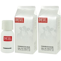 Diesel Plus Plus Masculine 2 x 75 ml Eau de Toilette EDT Set Herrenduft Herren D
