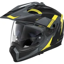 Nolan N70-2 X 06 Skyfall N-com Klapphelm - Slate Grey / Yellow / Black - S
