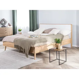 Beliani Serris 180 x 200 cm Hellbraun