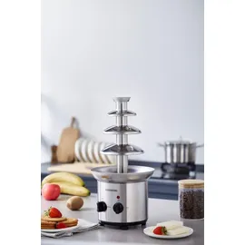 Steinborg SB-6030 Schokoladenbrunnen 170W, 4-Etagen-System, höhenverstellbare Standfüße, Edelstahl