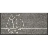Wash+Dry Lovetails 35 x 75 cm Grau
