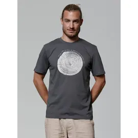wat? APPAREL T-Shirt Baumscheibe grau XXL