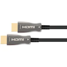 Python AOC Hybrid Ultra-High-Speed HDMI 2.1 Kabel 8K @60Hz 30 m Schwarz