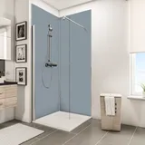 Schulte Duschrückwand Set Ecke Dekor hellgrau