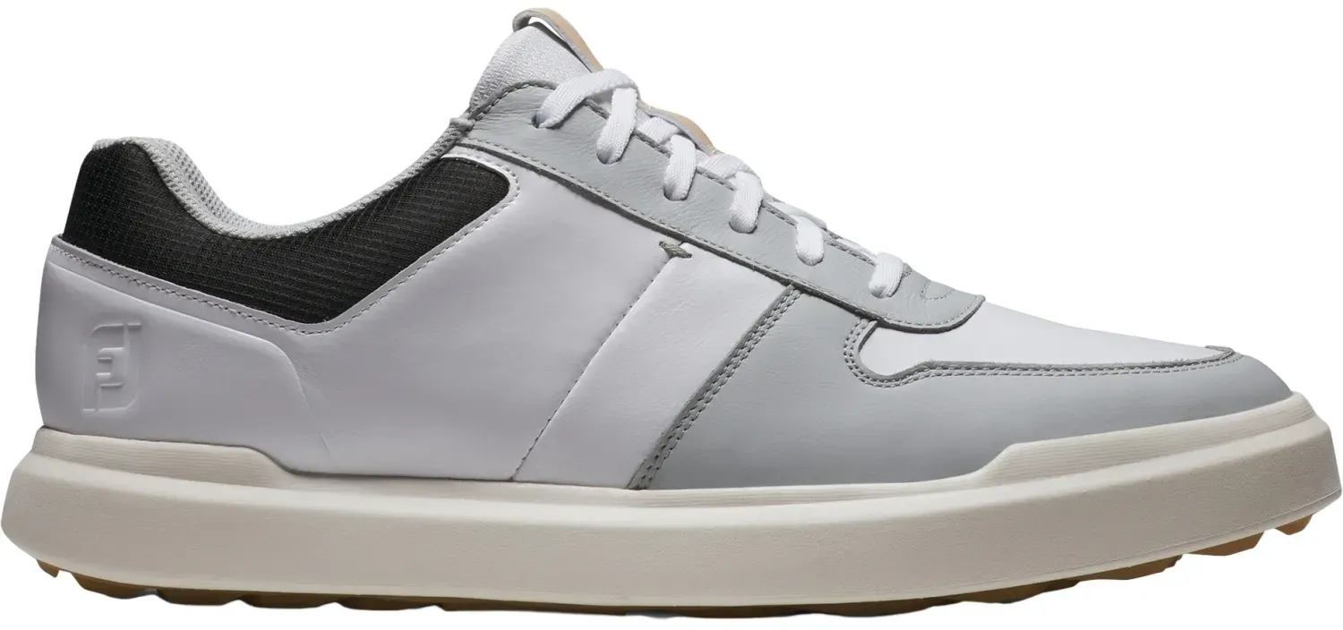 FootJoy Golfschuhe Herren Contour Casual, weiß/grau/schwarz