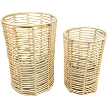 Dijk Natural Laterne Dijk Rattan Weiß