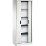 Californian Products CP Omnispace Rollladenschrank verkehrsweiß 4 Fachböden 80,0 x 42,0 x 198,0 cm